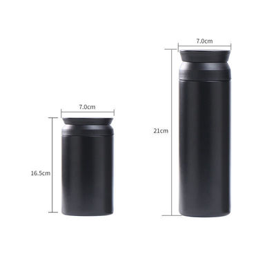 Минималистский стиль дизайна бутылки с водой из нержавеющей стали 304 Travel Mug Изолированная бутылка