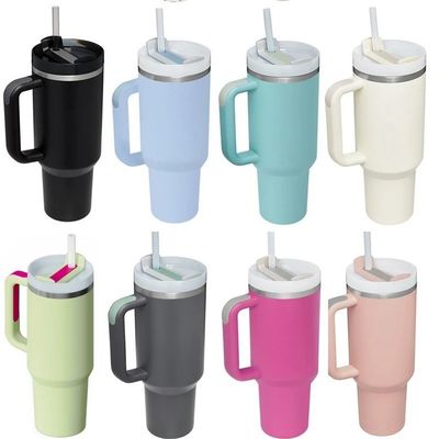 Нержавеющая сталь 40OZ Adventure Custom Logo Travel Tumbler с ручкой