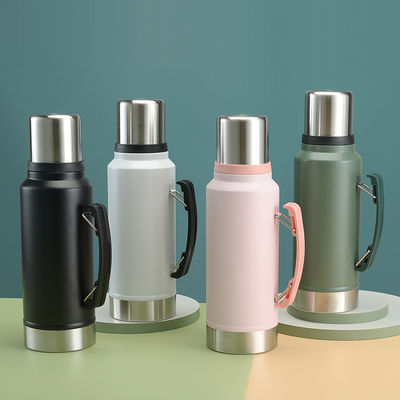 Вакуумный изолированный без BPA двухстенный термос из нержавеющей стали
