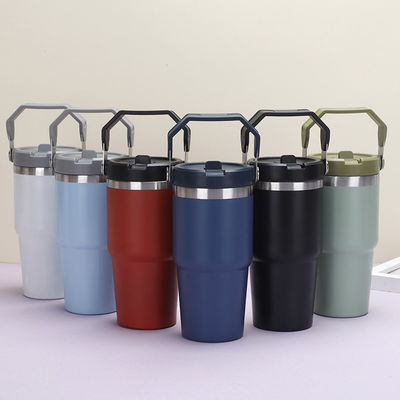 20oz 30oz Нержавеющая сталь Custom Logo Термос бутылка с крышкой и ручкой OEM / ODM приемлемо