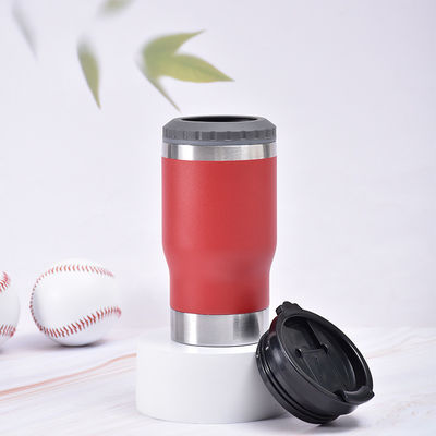 Заказная сублимация 14OZ Консервная кастрюля Прохладитель Изоляция Нержавеющая сталь Пиво Кофейная кружка Автокубок