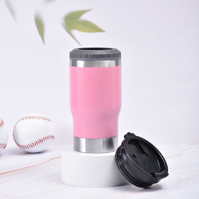Заказная сублимация 14OZ Консервная кастрюля Прохладитель Изоляция Нержавеющая сталь Пиво Кофейная кружка Автокубок