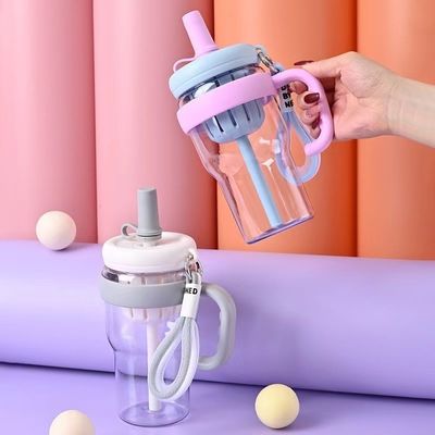 680 мл пластиковая бутылка портативная бутылка сока для путешествий на открытом воздухе для взрослых на походах в лагерь