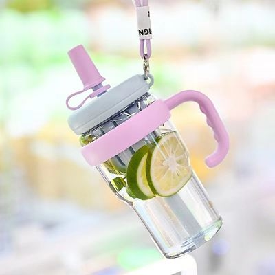 680 мл пластиковая бутылка Спортивный чайник для наружных видов спорта Портативный для путешествий на открытом воздухе Бутылка сока без BPA