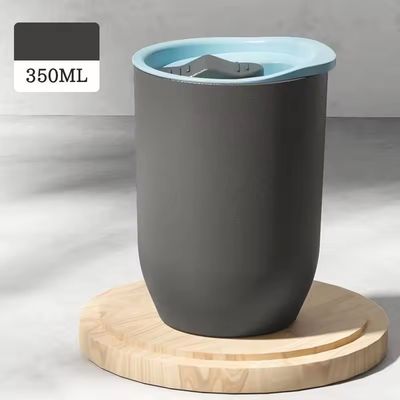 Путешествие Погода 12oz AS Пластиковый красочный виновар с крышками Современный дизайн экологически чистый