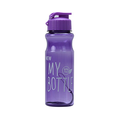 Unisex Sport Custom Logo Без BPA пластиковые бутылки с крышкой для аксессуаров