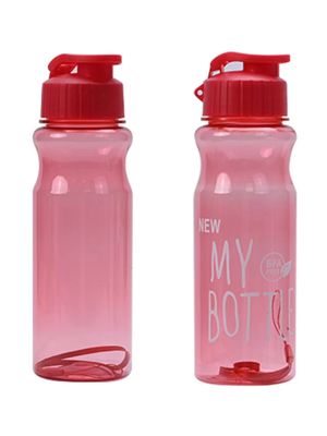 500 мл PET BPA свободные чашки пластиковые бутылки для питьевой воды с ремнем для фитнес-программ