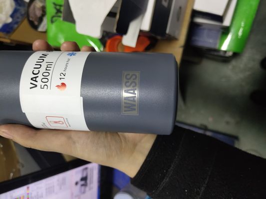 Изолированные бутылки с водой с 2 чашками Custom Logo Нержавеющая сталь путешественный кружка подарочный набор