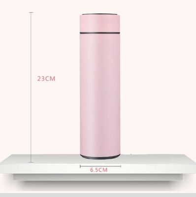 Нержавеющая сталь 500 мл Термос бутылка с водой Проницаемость и температурный дисплей