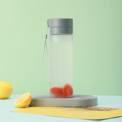 Детская прозрачная пластиковая бутылка для воды с индивидуальным логотипом без BPA и прямого питья