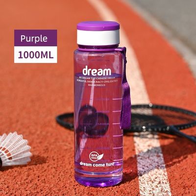 1L экологически чистый без BPA спорт бутылка с крышкой