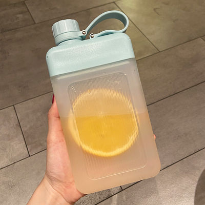 Портативный 450 мл без BPA Custom Pattern Square Juice Sports Bottle с крышкой для детей