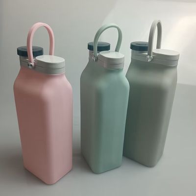 Водостойные бутылки Мода 600 мл складываемые силиконовые бутылки для легкой переноски