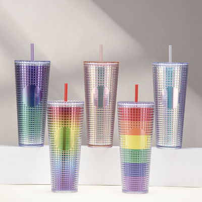 Лагерь 2023 Custom Outdoor Coffee Персонализированный Tumbler Пластиковая бутылка с логотипом