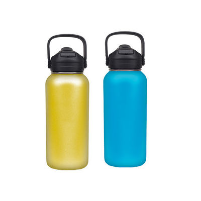 32OZ/40OZ/50OZ Роскошная двухслойная вакуумная бутылка из нержавеющей стали 304 с ручкой