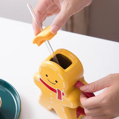 Цыганка в форме рождественской керамической чашки подарок кофейная кружка для устойчивого напитка тип