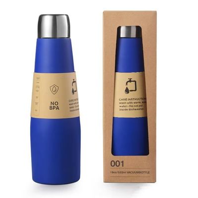 Нержавеющая вакуумная бутылка с водой Лучшее для спорта 304 нержавеющей стали 18 унций бутылка Колы