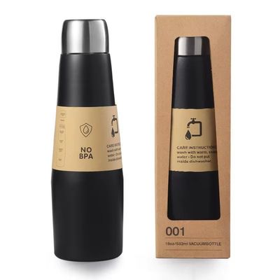 Нержавеющая вакуумная бутылка с водой Лучшее для спорта 304 нержавеющей стали 18 унций бутылка Колы