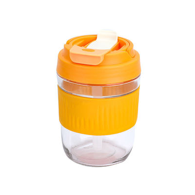 Приемлемая OEM/ODM 400/550ml Противоразливная двойная чашка для питья с силиконовым рукава