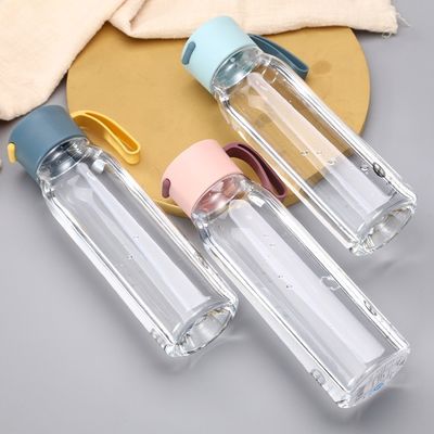 Настроенный логотип без BPA 550 мл Внешний фитнес Портативная пластиковая бутылка с водой для без BPA