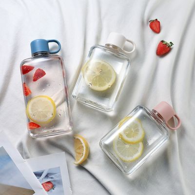 Прозрачная питьевая чашка, водостойкая, без BPA, пластиковая бутылка для спорта на открытом воздухе