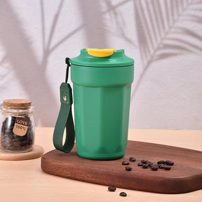 Настройки логотипа кружки из нержавеющей стали Tumbler 420ml с крышкой и без аксессуаров
