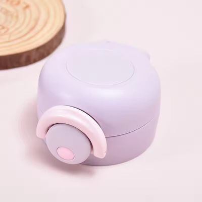 200ML/350ML Розовый логотип цветной термосовки из нержавеющей стали для детей
