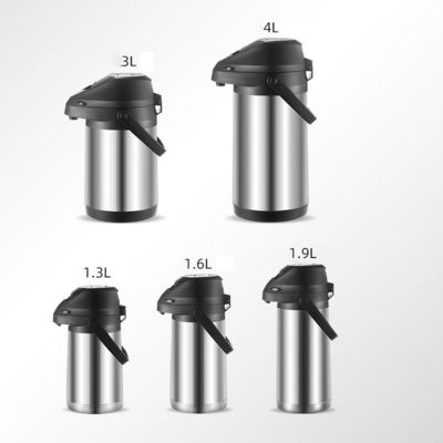 1.3L1.9L 2.5L 3L 4L вакуумно-изолированный аэропорт из нержавеющей стали для горячей воды и кофе