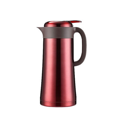 Вакуумный электрический чайник 2.2L 1500W Противосушительный Красный Черный 304 Нержавеющая сталь