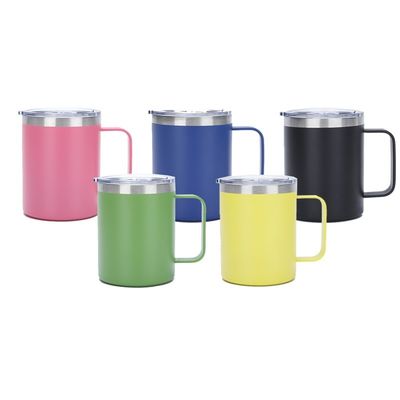 304 из нержавеющей стали 12OZ изоляционный офис кофе пиво кружка с ручкой вакуумный тумблер