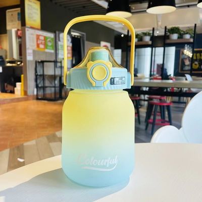 1100ml/1300ml Проницаемая бутылка для творческих напитков для спорта на открытом воздухе / кемпинга