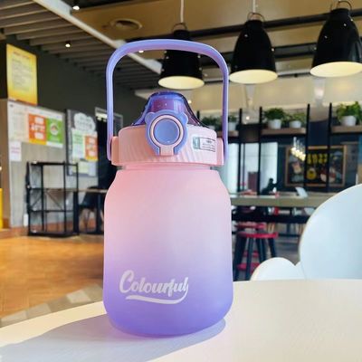 1100ml/1300ml Проницаемая бутылка для творческих напитков для спорта на открытом воздухе / кемпинга