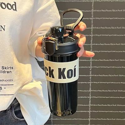 TOUR 600 мл Пластиковая чашка с отскакивающим ртом портативная прозрачная бутылка с водой с веревкой и соломой