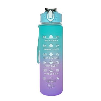 Оставайтесь увлажненными на ходу с 900Ml Bpa свободный Градиентный цвет наружной спортивной бутылки с водой