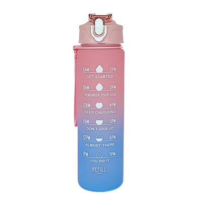 Оставайтесь увлажненными на ходу с 900Ml Bpa свободный Градиентный цвет наружной спортивной бутылки с водой