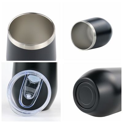 12OZ Двойная стена из нержавеющей стали Путешественная чашка для кофе Чашка для кубков Чашка для термоса для кемпинга