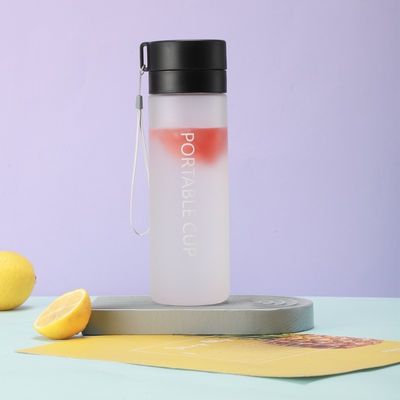 LID и маркер времени BPA бесплатная спортивная мотивационная бутылка с водой для активных занятий на открытом воздухе
