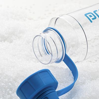 Унисексная бутылка с прозрачной пластиковой водой без BPA, подходящая для кипения воды