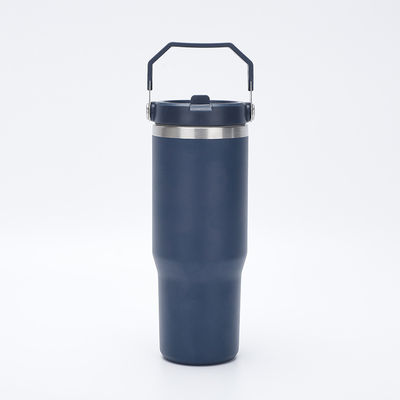 20oz/30oz нержавеющая сталь Tumbler изолированный вакуумный стакан с пропускной способностью Flip и соломинкой