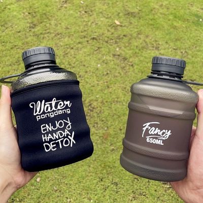 Лагерь необходимая теплоизоляция мини ведрообразная пластиковая бутылка для детей