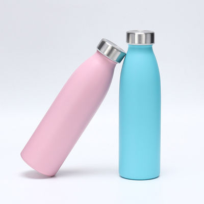 Вакуумные бутылки Термосы Custom Logo 500/750ml Нержавеющая сталь Изолированная бутылка для путешествий