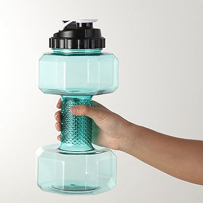 2.2L Фитнес гантель Кубок креативные спортивные бутылки Личность и применимо для взрослых