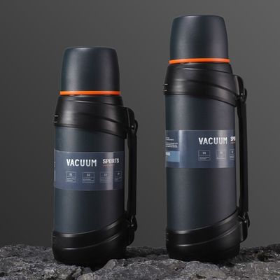 Специализированная 2600ml/3200ml Большой емкости Термосная бутылка из нержавеющей стали для спорта на открытом воздухе и путешествий