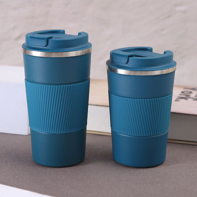 Чашка с водой из нержавеющей стали с винтовой крышкой 380 мл 510 мл Custom Logo Wide Mouth Coffee Mug