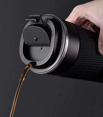 380ML 304 Термос из нержавеющей стали Вакуумная бутылка Красочный персональный логотип Путешествие Кофейная кружка Многоразовая бутылка