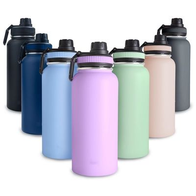 Все соответствующие люди могут наслаждаться 32OZ нержавеющей стали спортивная бутылка с крышкой без BPA