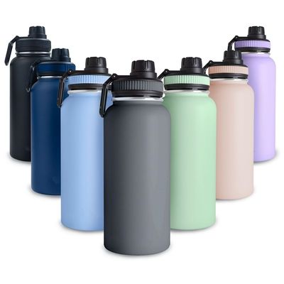 Все соответствующие люди могут наслаждаться 32OZ нержавеющей стали спортивная бутылка с крышкой без BPA