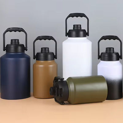 Сохранение напитка горячим холодным 24 часа 2L бутылка с водой из нержавеющей стали для путешествий на улице