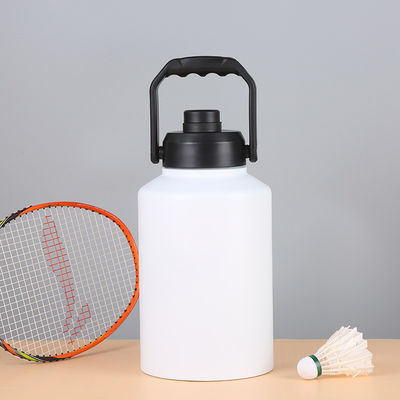 Простая чашка большая емкость 2L из нержавеющей стали изолированная бутылка с водой для путешествий на улице