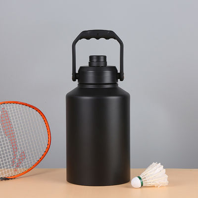 Простая чашка большая емкость 2L из нержавеющей стали изолированная бутылка с водой для путешествий на улице